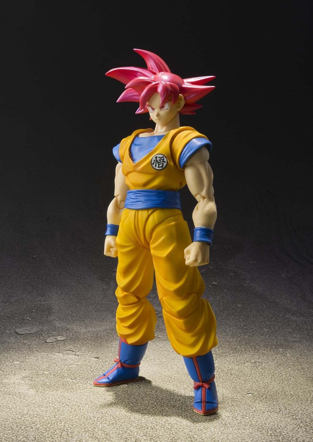 Bandai Tamashii Nations S.H. Figuarts Super Saiyan God Son Goku "Dragon Ball Super" Action Figure