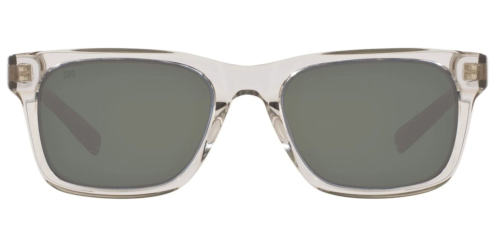 Costa Del Mar Tybee Polarized Blue Mirror 580G Square Sunglasses TYB 282 OBMGLP