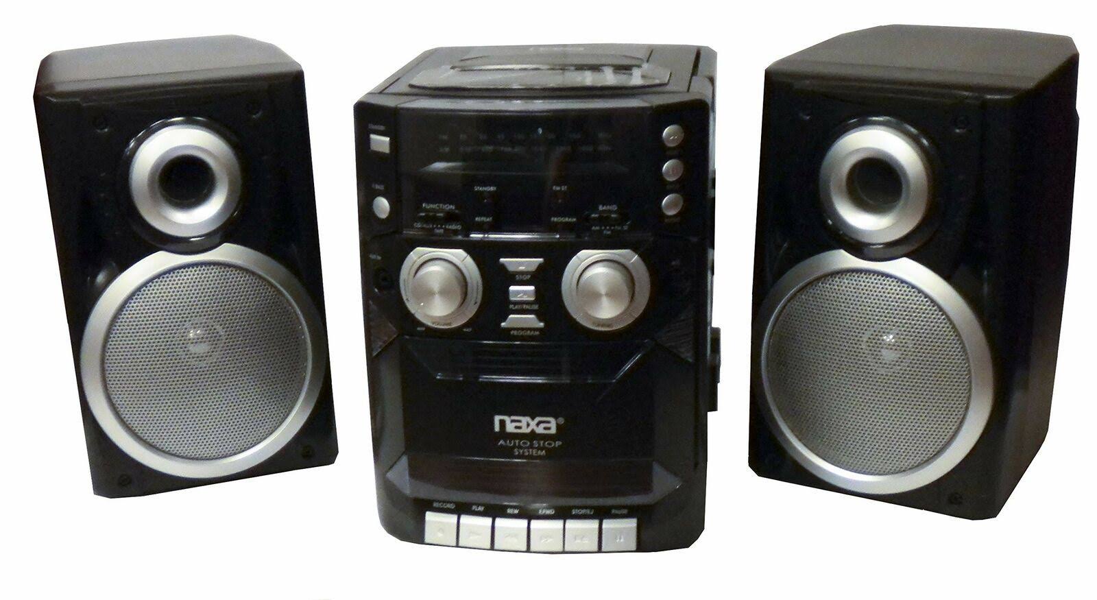 Naxa Electronics Npb-426 Portable CD Player with Am/fm Stereo Radio Cassette