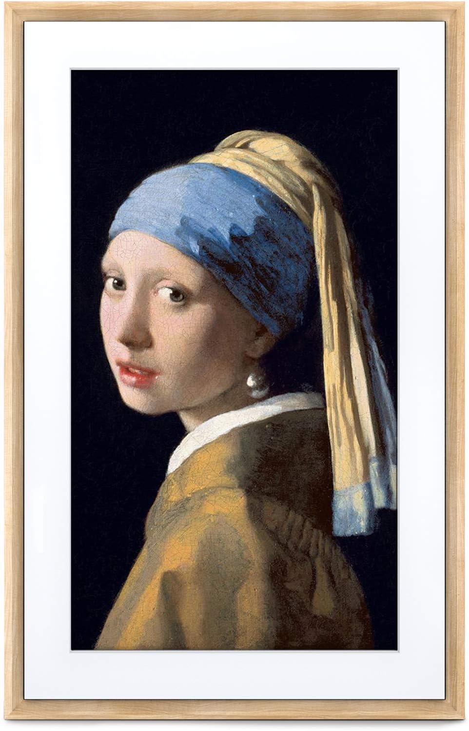 Meural Canvas II – The Smart Art Frame with 21.5 in. HD Digital Canvas That Renders Images and Photography in Lifelike Detail | 16X24 Dark Wood Frame