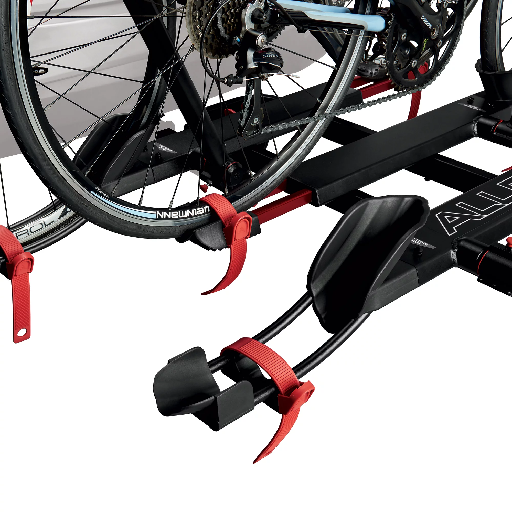 Allen Sports Premier Locking 3-Bike Carrier - Easy Load Tray Style for 2" Receiver Hitch, Model AR300