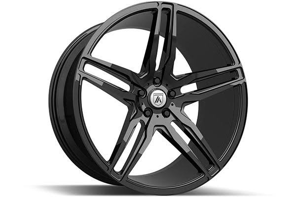 Asanti ABL12-20901515BK - ABL-12 20x22 Gloss Black Wheel