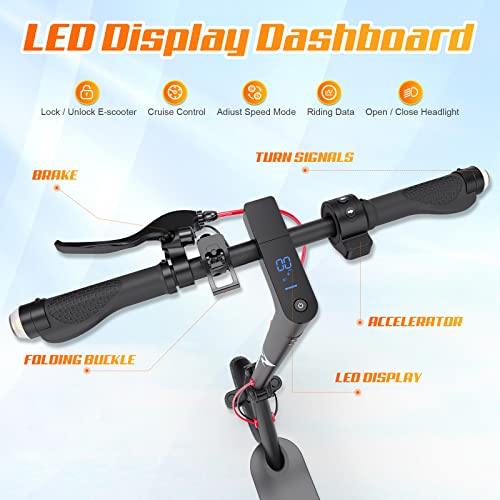 EVERCROSS Electric Scooter, 350W/500W Electric Scooter Adults, 8.5"/10" Tires, Up to 19/22 Miles Range