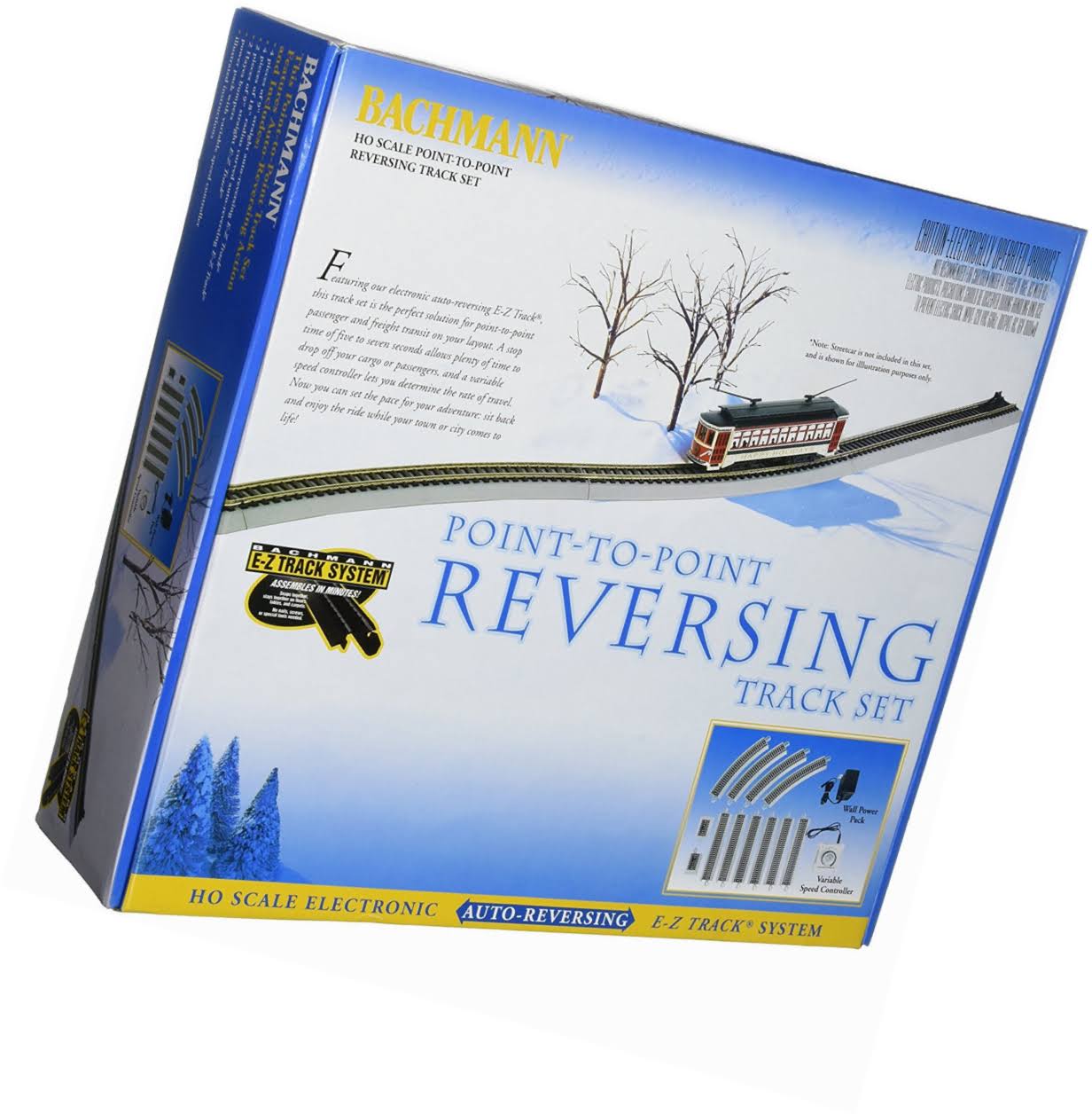 Bachmann Trains Nickel Silver E-Z Track Reversing System-Ho Scale