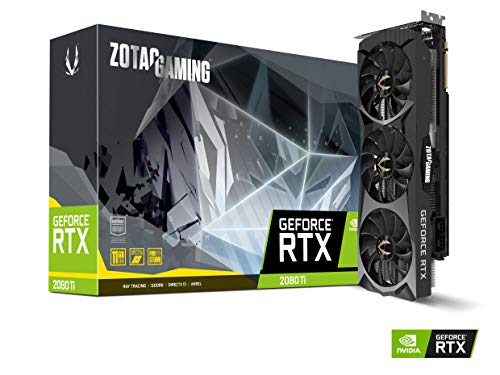 ZOTAC Gaming GeForce RTX 2080 Ti AMP Extreme 11GB GDDR6 352-bit Gaming Graphics Card, IceStorm 2.0, Extreme Overclock, Freeze Fan Stop