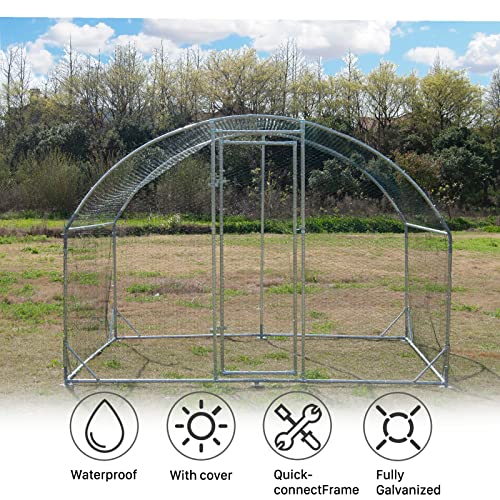 Large Metal Chicken Coop