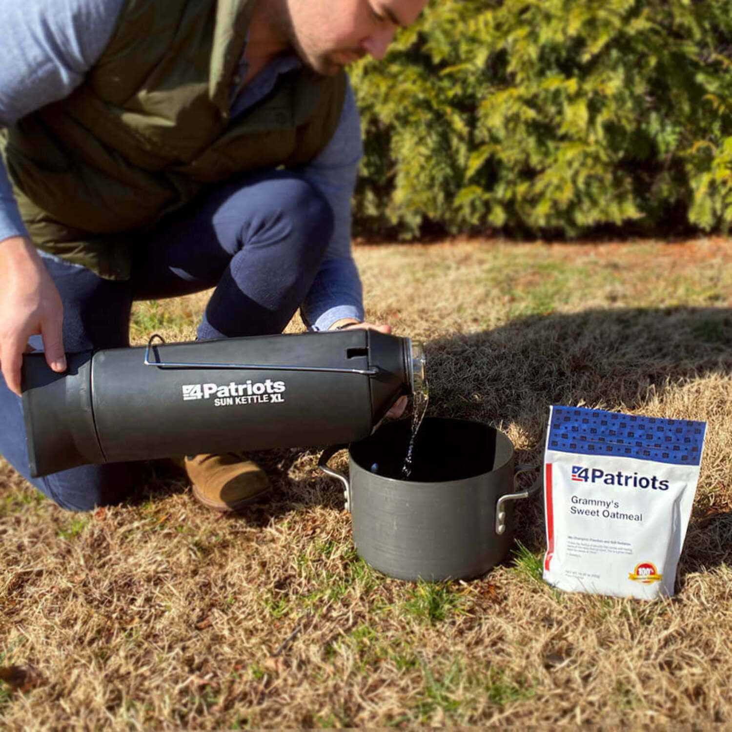 4Patriots Sun Kettle XL Solar Cooker - Sports Supplies Online Store