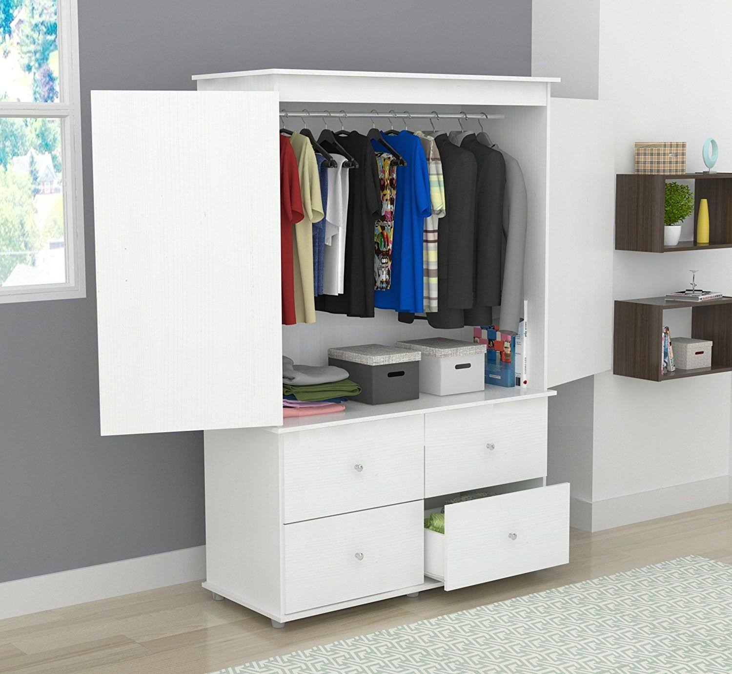 Armoire- AV Video Combo - White