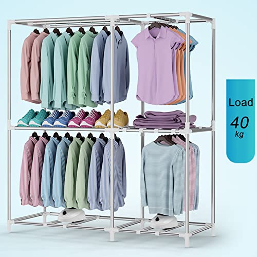 Indoor Electric Clothes Dryer Airer, Warm Air Drying Wardrobe, Soon Heated Clothes Drying Pod Cabinet - Dries Using Hot Air Fan (Color : 900W-Blue