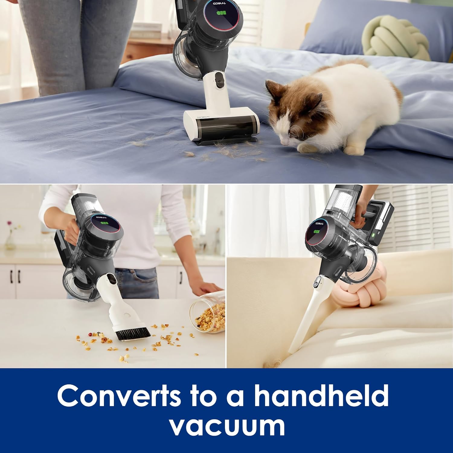 Tineco iFLOOR 5 Breeze Complete Wet Dry Vacuum Cordless Floor Washer & Pure ONE S11 Cordless Vacuum Cleaner