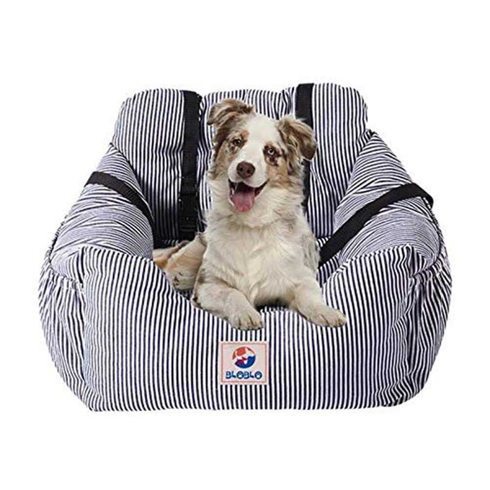 BLOBLO Dog Car Seat Pet Booster Seat Pet Travel Safety Car Seat Dog Bed for Car with Storage Pocket - Pet Supplies online store
