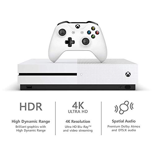 Microsoft Xbox One S 1TB/2TB Forza Horizon 4 Bonus Bundle: Forza Horizon 4, Xbox Wireless Controller, Xbox One S 4K HDR Console