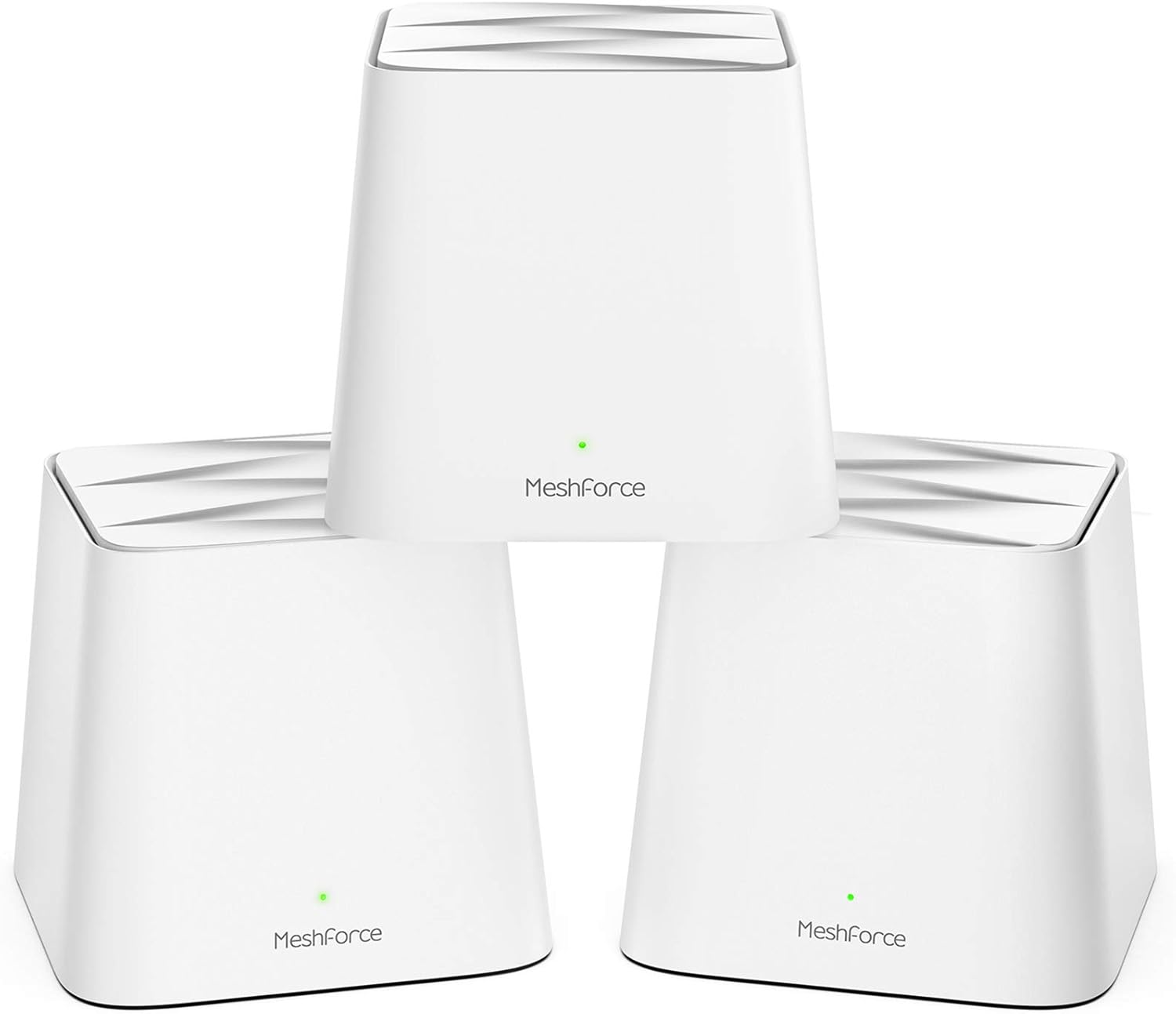 Meshforce M1 Mesh WiFi System, Whole Home WiFi Performance, WiFi Router Replacement, Max Wireless Coverage 6+ Rooms, Easy to Setup