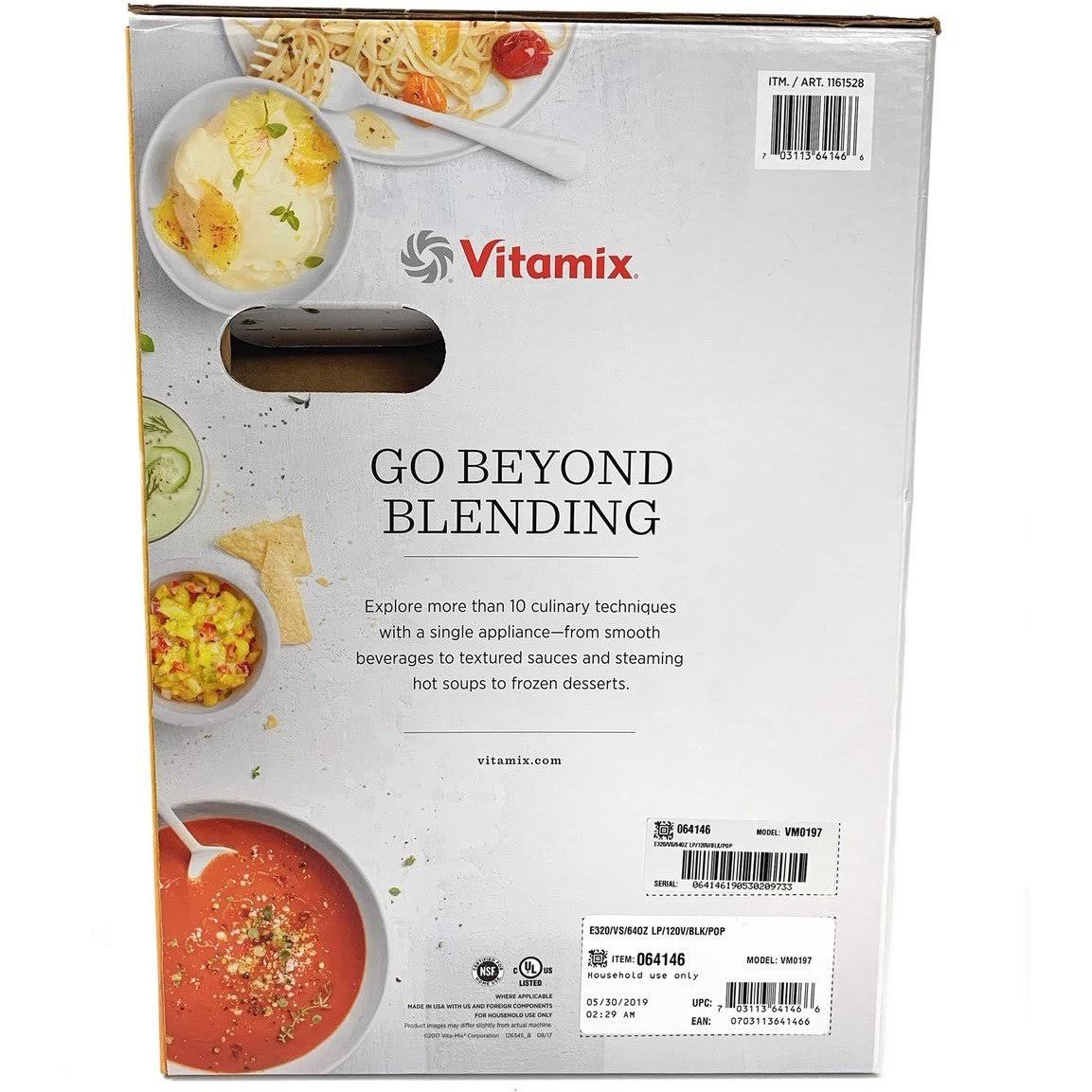 Vitamix E320 Explorian Blender Black