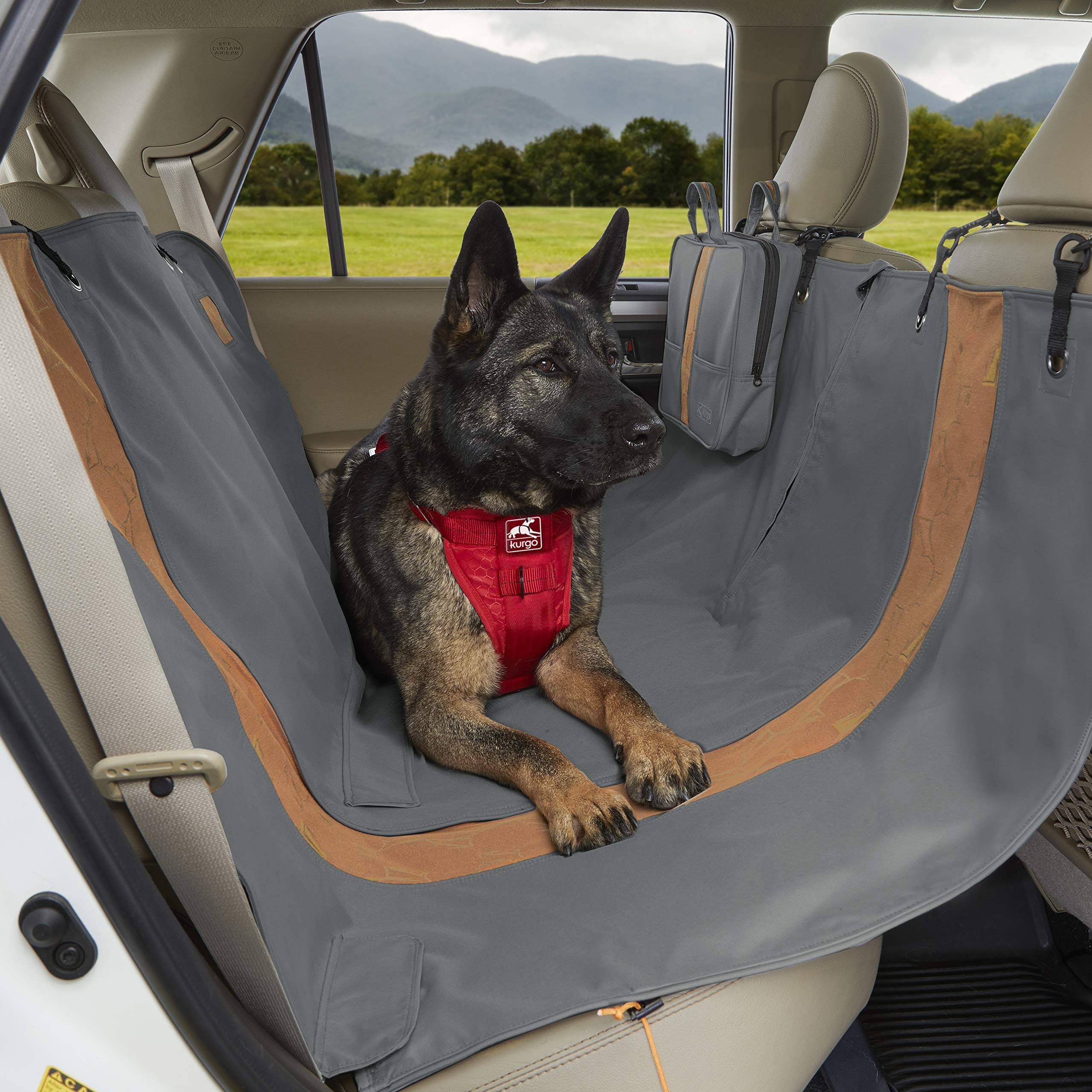 Kurgo Wander Dog Hammock Style Seat Cover for Pets, Pet Seat COVER, Dog Car Hamm