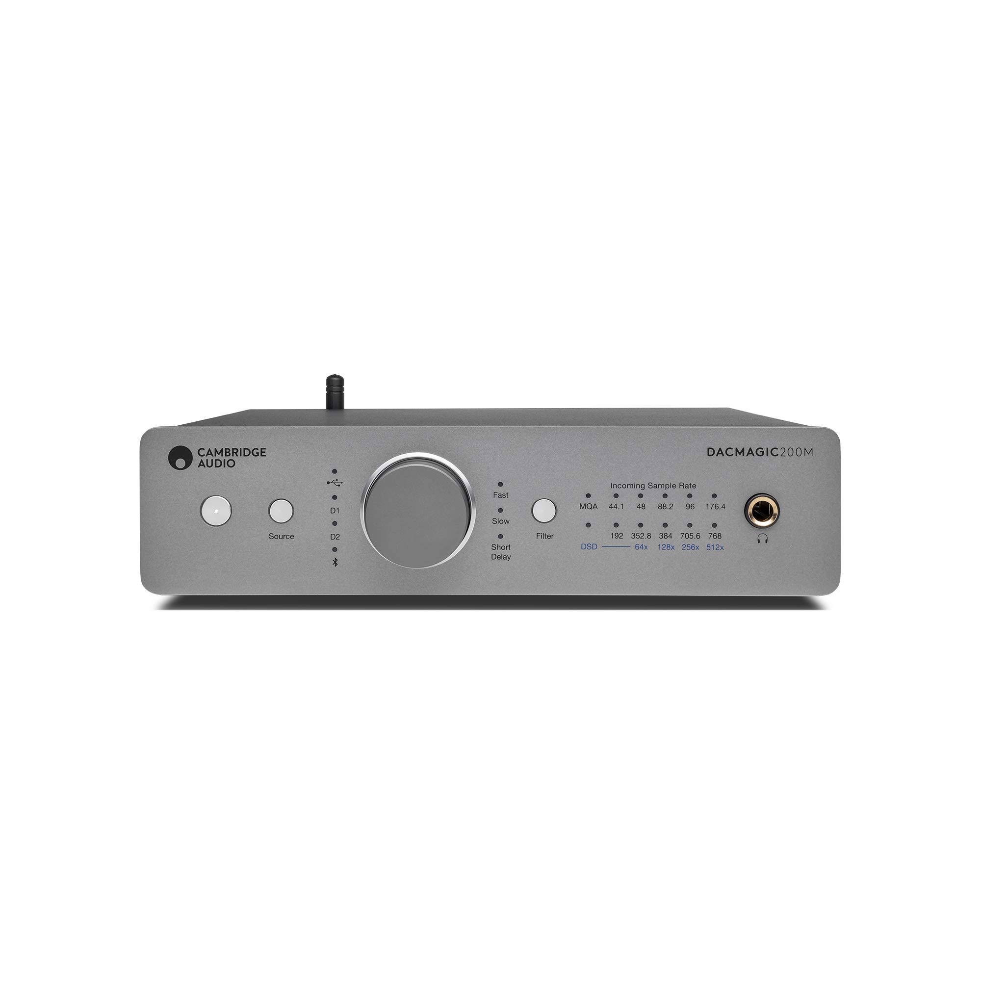 Cambridge Audio DacMagic 200m Digital-to-Audio Converter and Preamplifier with Bluetooth aptX (lunar Grey)
