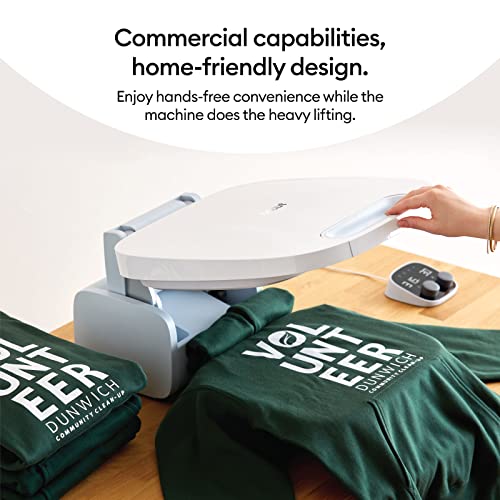 Cricut Autopress- Professional Automated Heat Press for T-Shirts, Decor, Home-Friendly Design, Commercial-Level Capabilities
