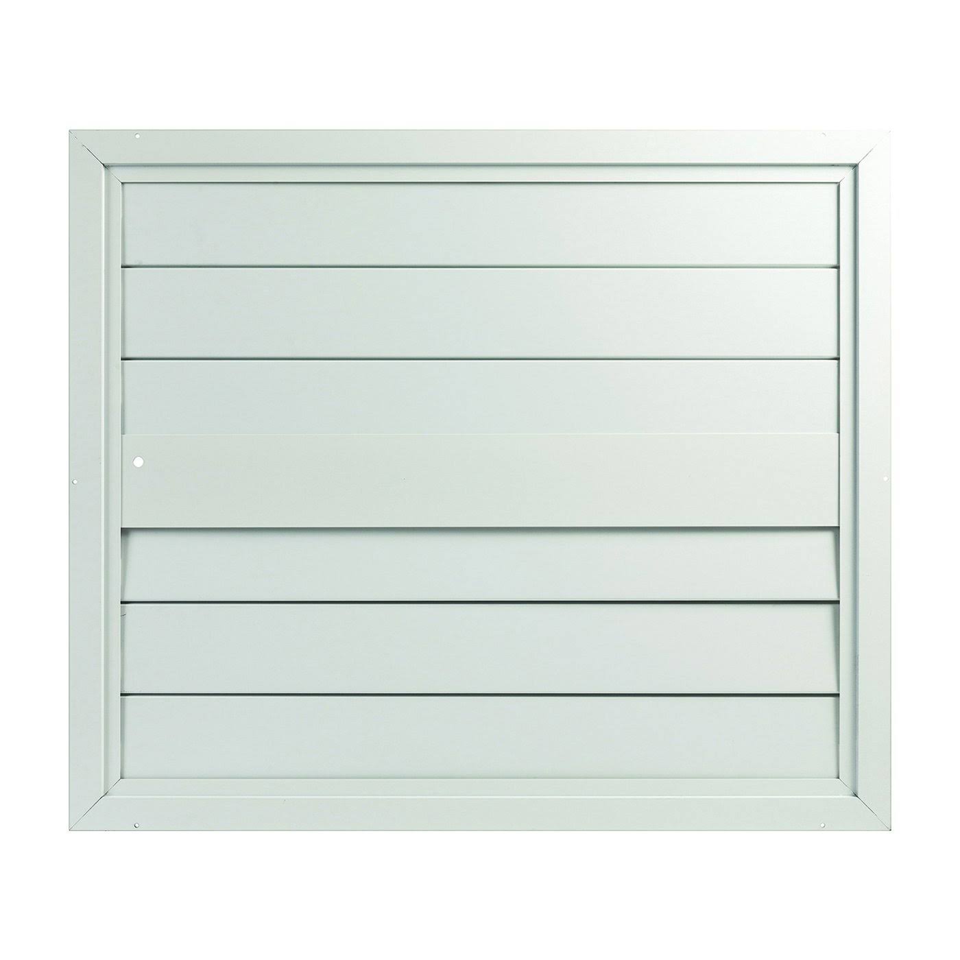 LL Building Products Whole House Fan Shutter - 30x22 - Interior Use - White S30