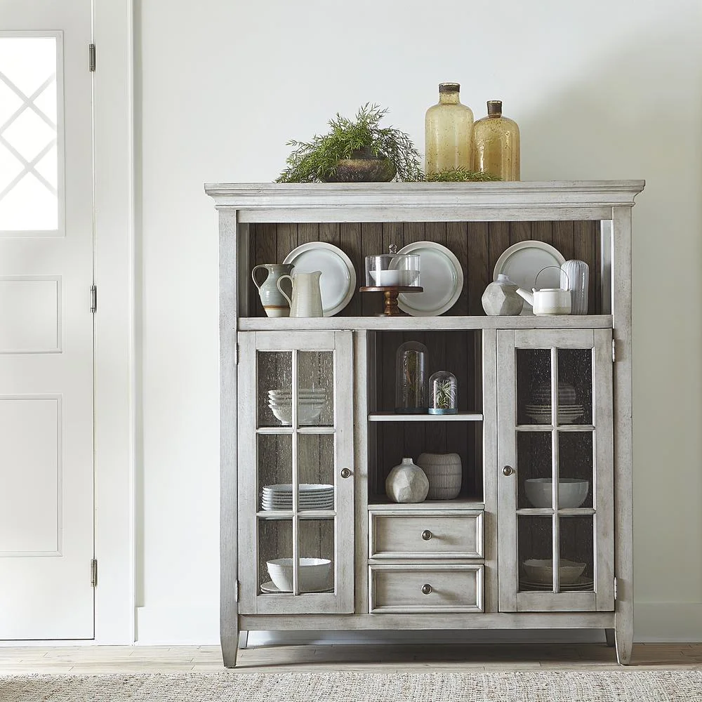 Heartland White Display Cabinet