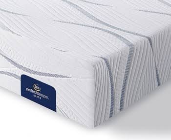 Queen Serta Perfect Sleeper Elite Foam Merriam II Mattress, Firm