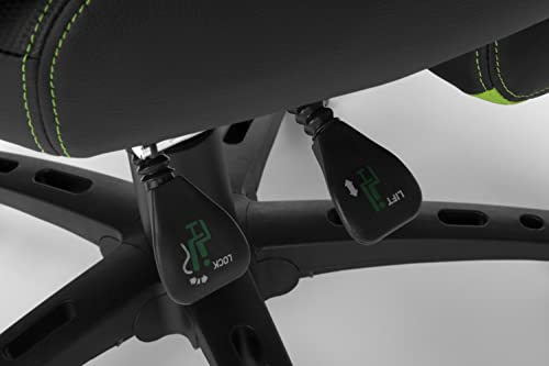 RESPAWN 110 Pro Gaming Chair - Gaming Chair with Footrest, Reclining Gaming Chair, Video Gaming Computer Desk Chair, Adjustable Desk Chair