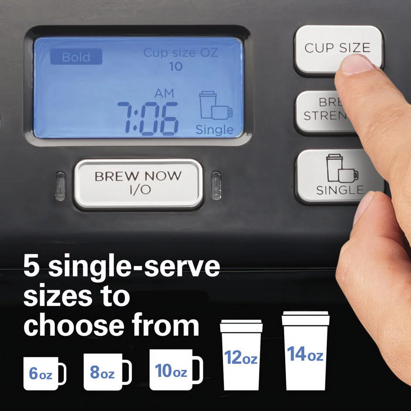 Hamilton Beach&reg; FlexBrew&reg; Trio Coffee Maker (Part number: 49902)