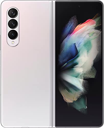 SAMSUNG Galaxy Z Fold 3 5G US Version, 256GB, Phantom Black - Unlocked (Renewed)