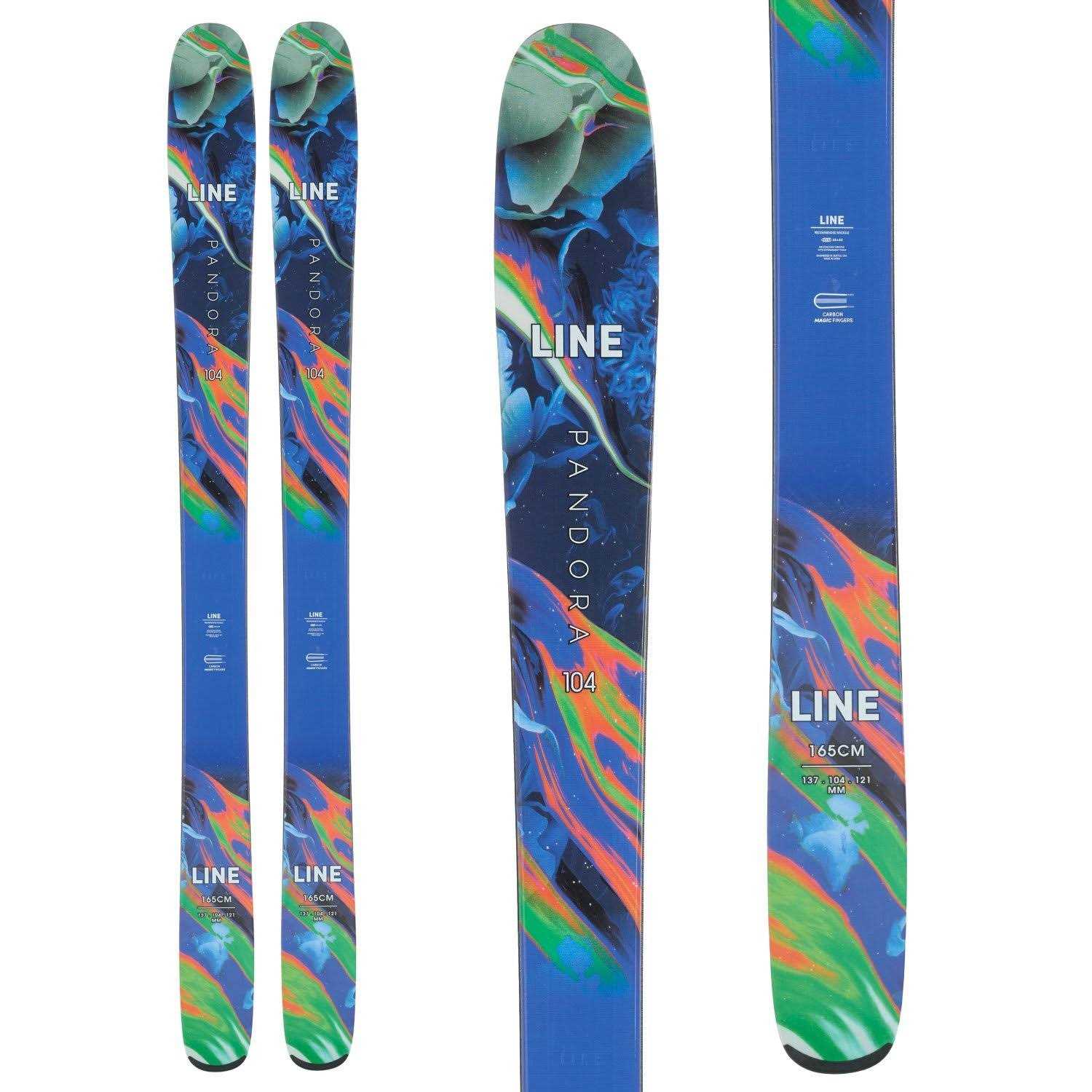 Line Pandora 104 Womens Skis 2024 - Sports Supplies Online Store