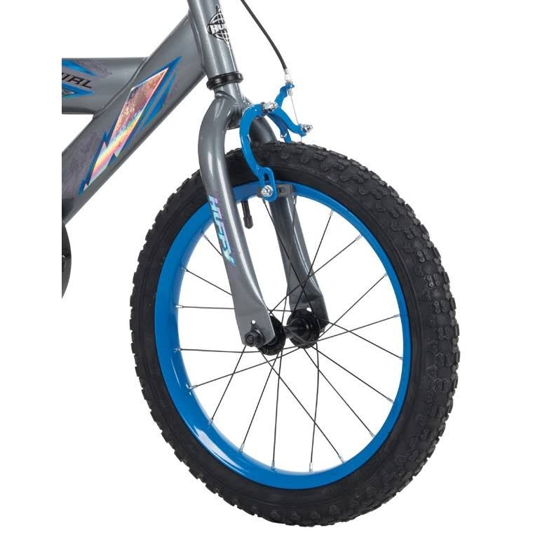 Huffy Whirl 16" Kids Bike - Grey/Blue