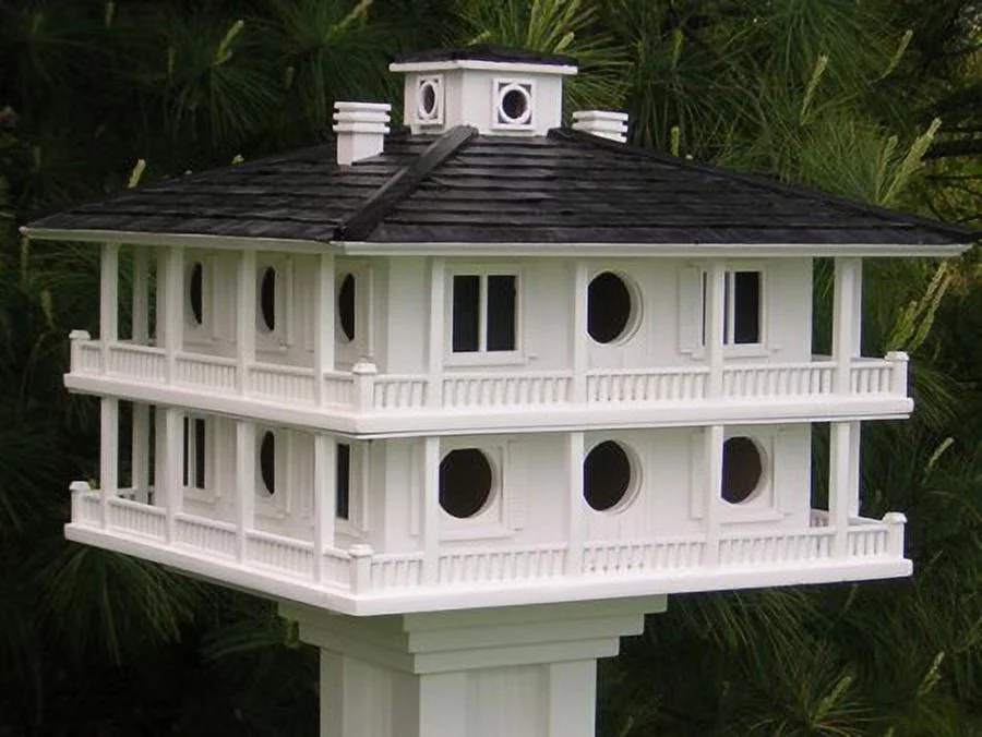 CC Home Furnishings 21" Fully Functional Elaborate Mansion Style Outdoor Garden Birdhouse