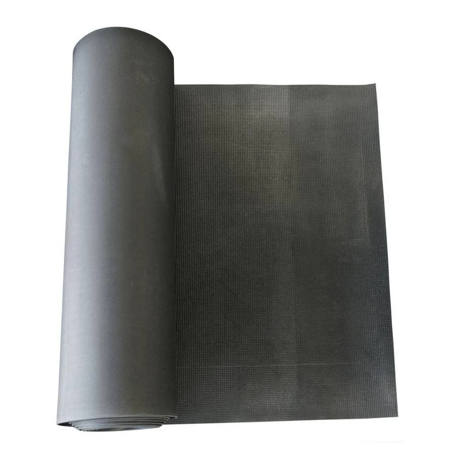 Rubber-Cal Super-Grip Scraper Rubber Runner Mats - 3/16 in x 4 ft x 6 ft - Black Traction Mat