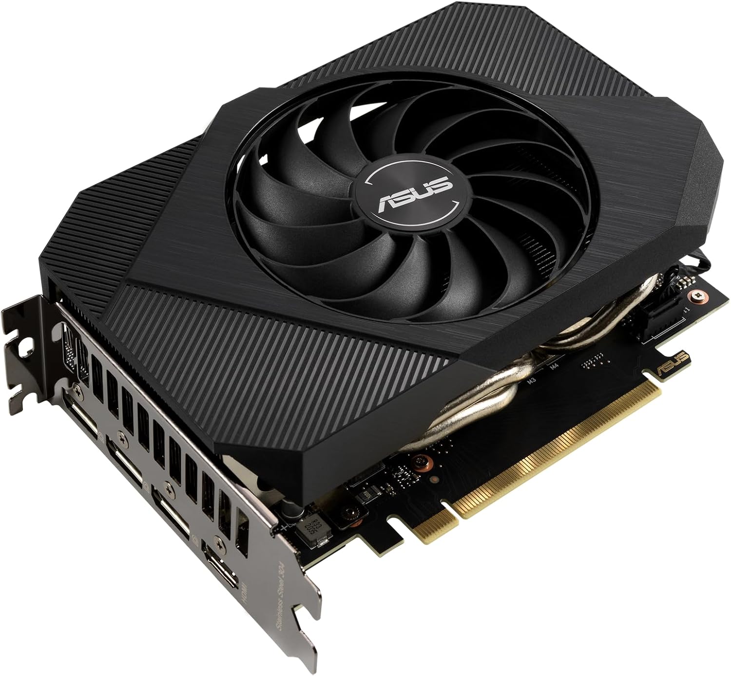 ASUS Phoenix NVIDIA GeForce RTX 3060 V2 Gaming Graphics Card- PCIe 4.0, 12GB GDDR6 memory, HDMI 2.1, DisplayPort 1.4a, Axial-tech Fan Design