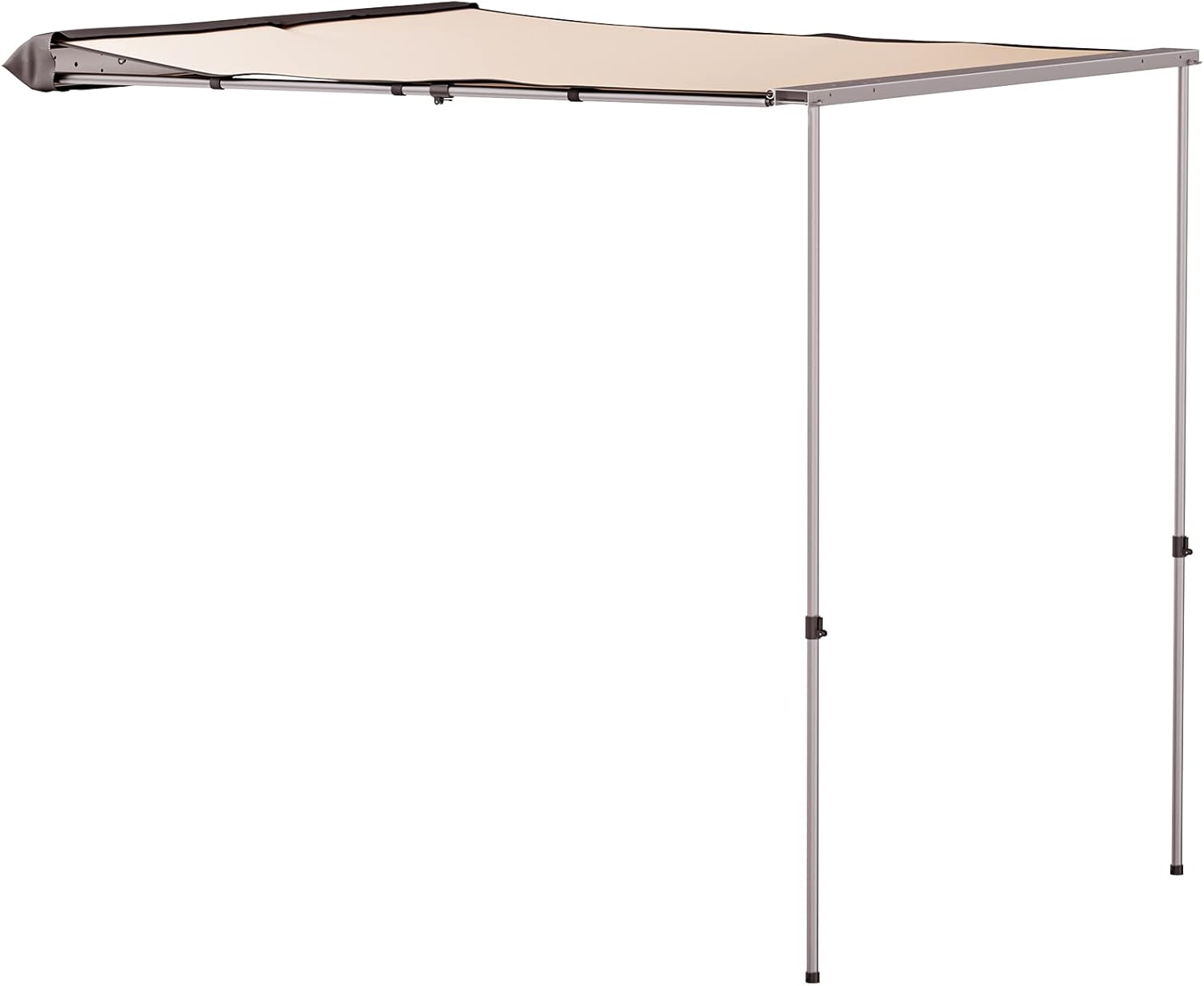 VEVOR Car Side Awning, 5'x6.5', Pull-Out Retractable Vehicle Awning Waterproof UV50+