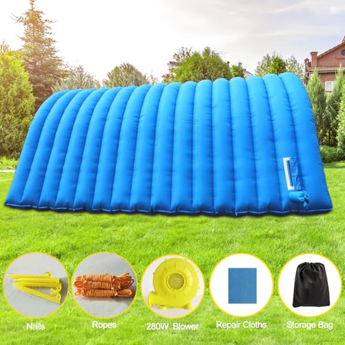 Inflatable Tunnel Sports Tunnel Entrance with Blower Football Tunnel Tent Entryway for Business Advertise Party Exhibition Promotion Street,Shop