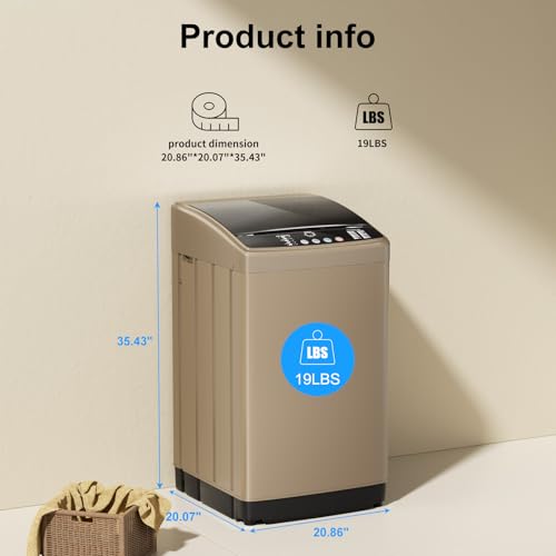 TABU Portable Washer and Dryer Combo - Smart Home Appliances