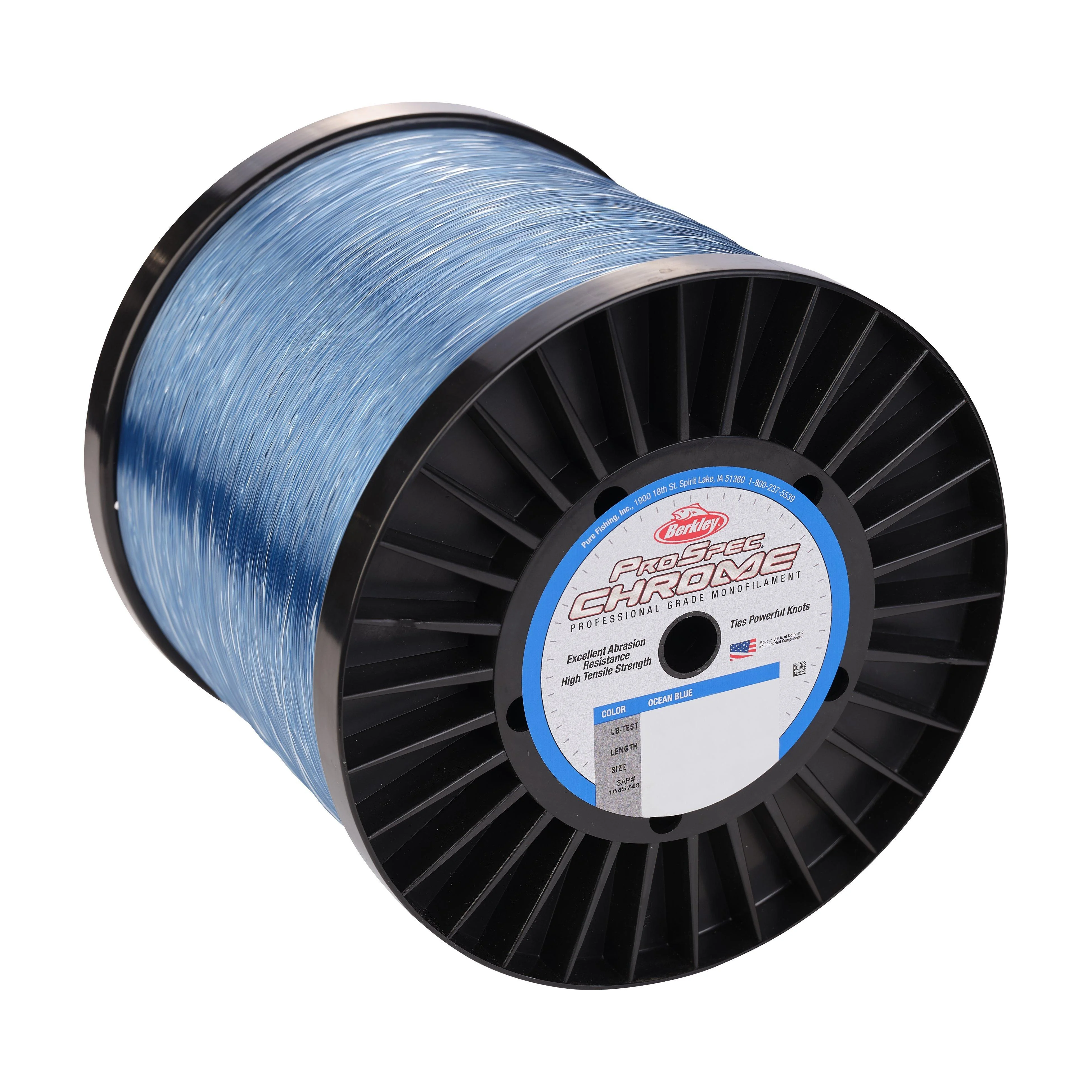 Berkley ProSpec Chrome, Ocean Blue, 30lb 13.6kg Fishing Line