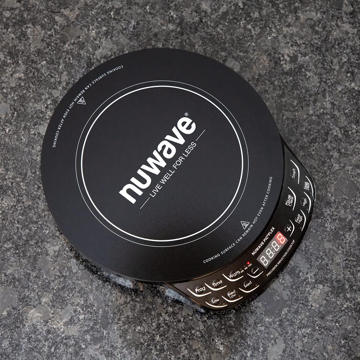 NUWAVE Flex Precision Induction Cooktop, Portable, Powerful with Large 6.5” Heating Coil