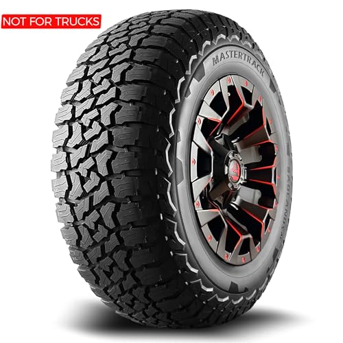 Set of 4 (FOUR) Mastertrack BADLANDS AT All Terrain LT285/70R17 10 Ply E 126S SUV Light Truck Tire + Road Hazard Warranty Included