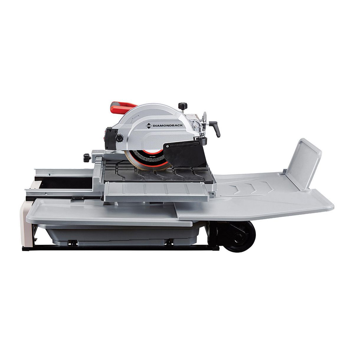 DIAMONDBACK 15 Amp, 10 in.  Wet Tile Saw with Sliding Table and Extended Rip Capacity