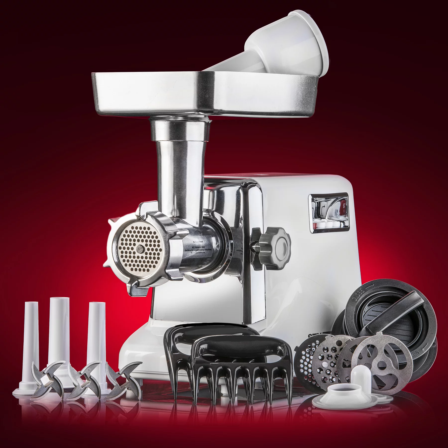 STX International Turboforce Electric Meat Grinder and Sausage Stuffer