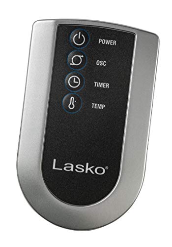 Lasko Oscillating Adjustable Pedestal Stand Fan with Timer, Thermostat and Remote for Indoor, Bedroom, Living Room, Home Office & College Dorm Use