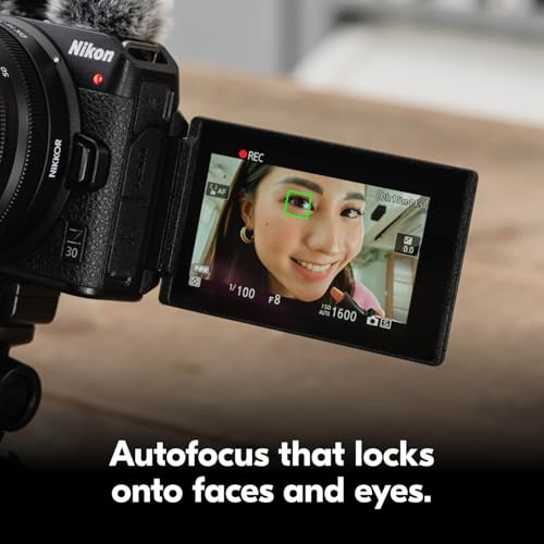 Nikon Z 30 Compact and Lightweight Mirrorless Camera with NIKKOR 16-50mm Lens with Creator's Kit