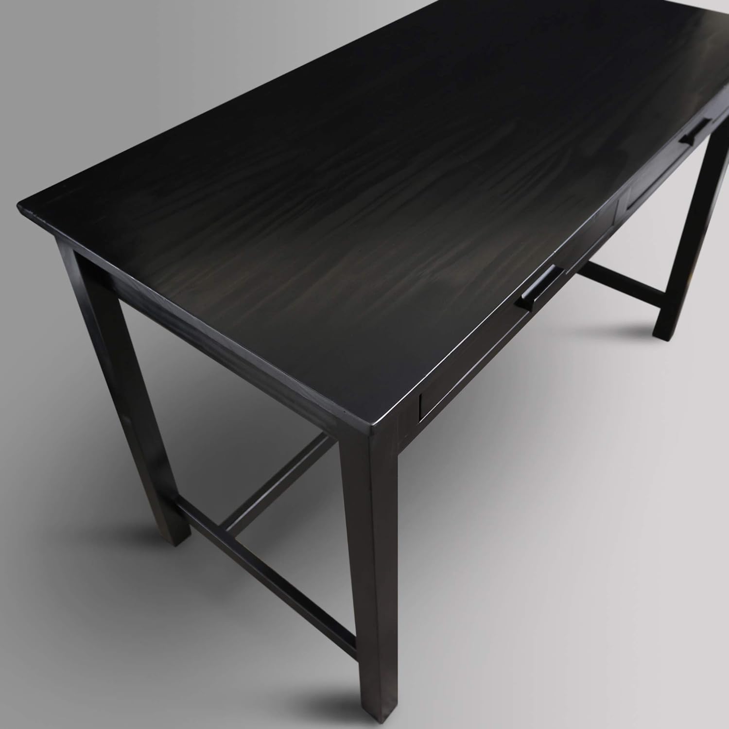 Casual Home Jefferson Work Desk Side Drawer, Concealment Furniture, Black