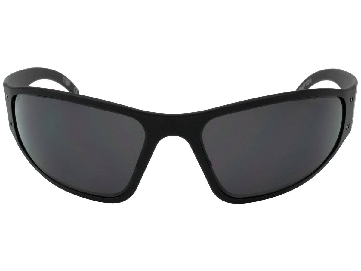 Gatorz Wraptor Patriot Blue Line American Flag Smoked Polarized Sunglasses