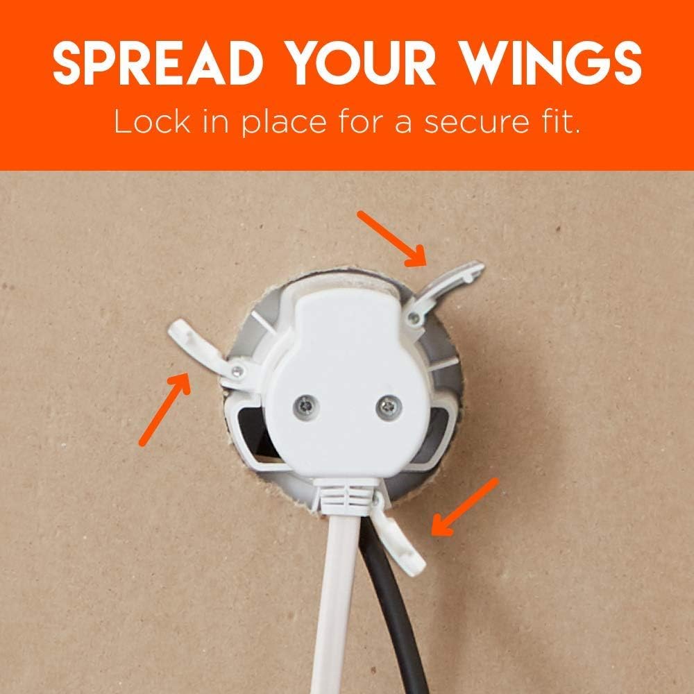 ECHOGEAR in-Wall Cable Concealer Kit - Includes Power & Low Voltage Cable Management - Hide TV Wires When Mounting A TV