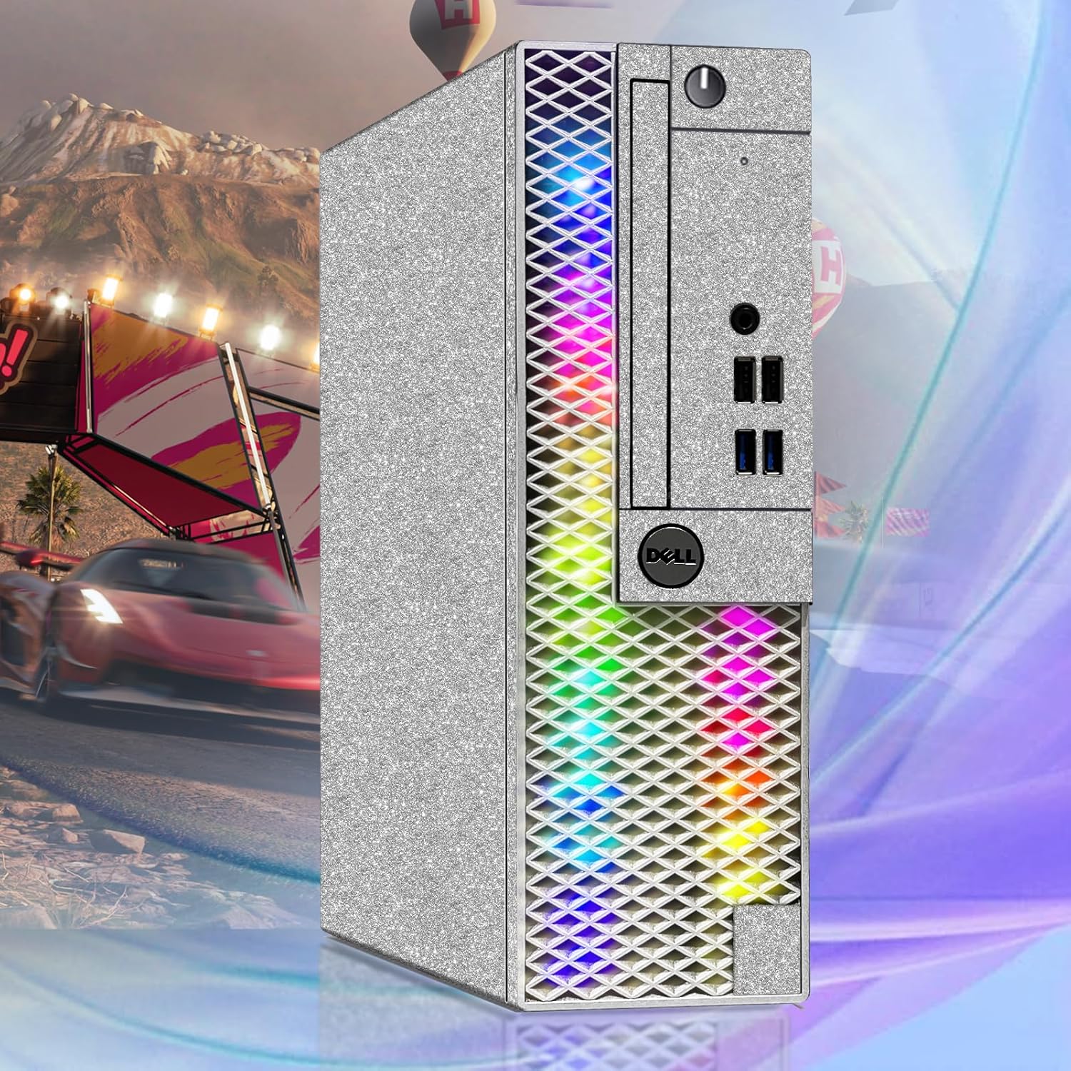 Dell RGB Gaming Desktop Computer, Intel Quad Core I5-6500 up to 3.6GHz, GeForce GT 1030 2G GDDR5, 32GB Memory, 1T SSD, RGB Keyboard & Mouse