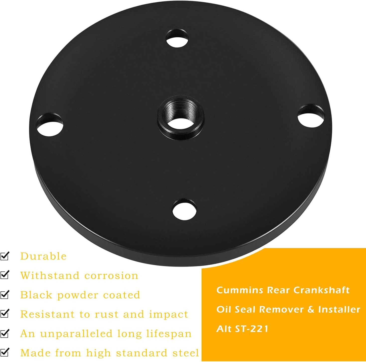 3164302 2892562 Compatible with L10 L10G M11 ISM Cummins Rear Crankshaft Oil Seal Remover & Installer Alt ST-221