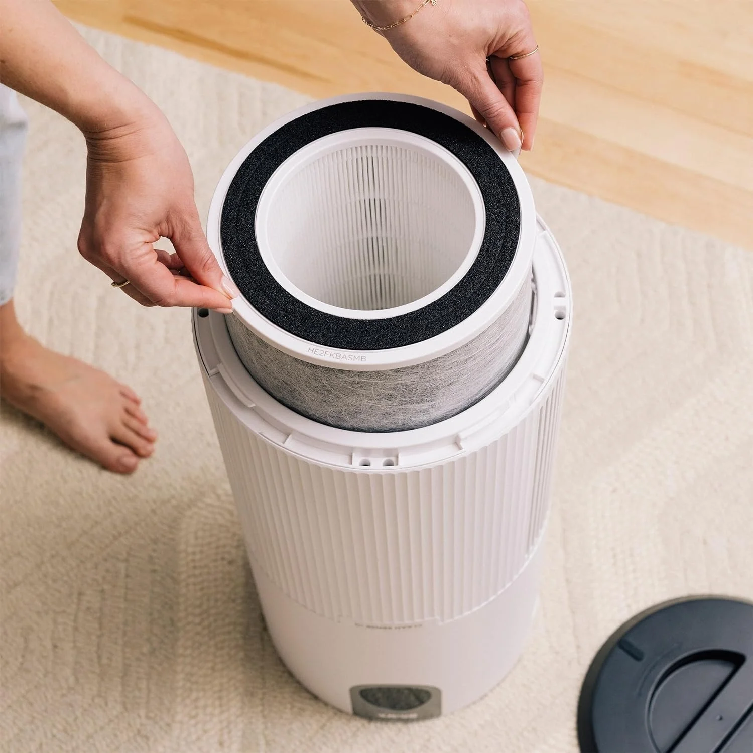 Open Box Shark Air Purifier MAX with Anti-Allergen Nanoseal and HEPA Air Filter Technology UA205