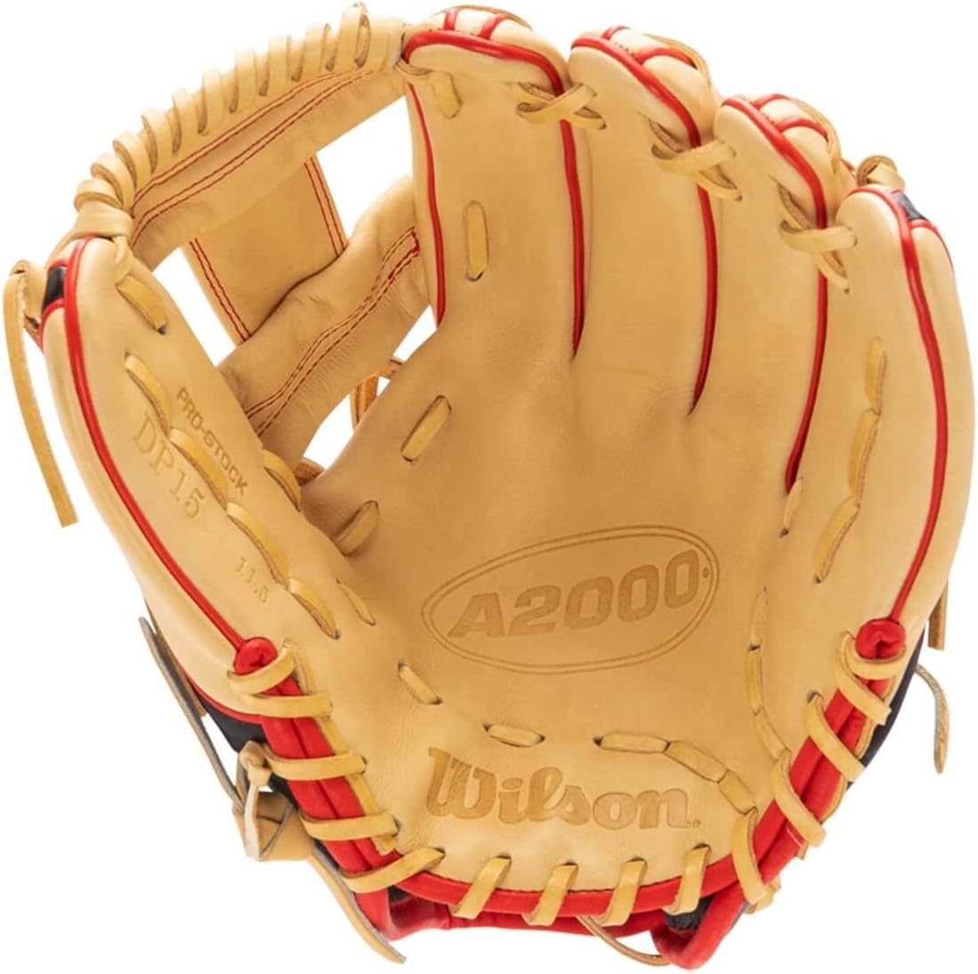 WILSON,A2000 DP15 11.5/'' Baseball Glove:WBW100398115 Right Hand Thrower