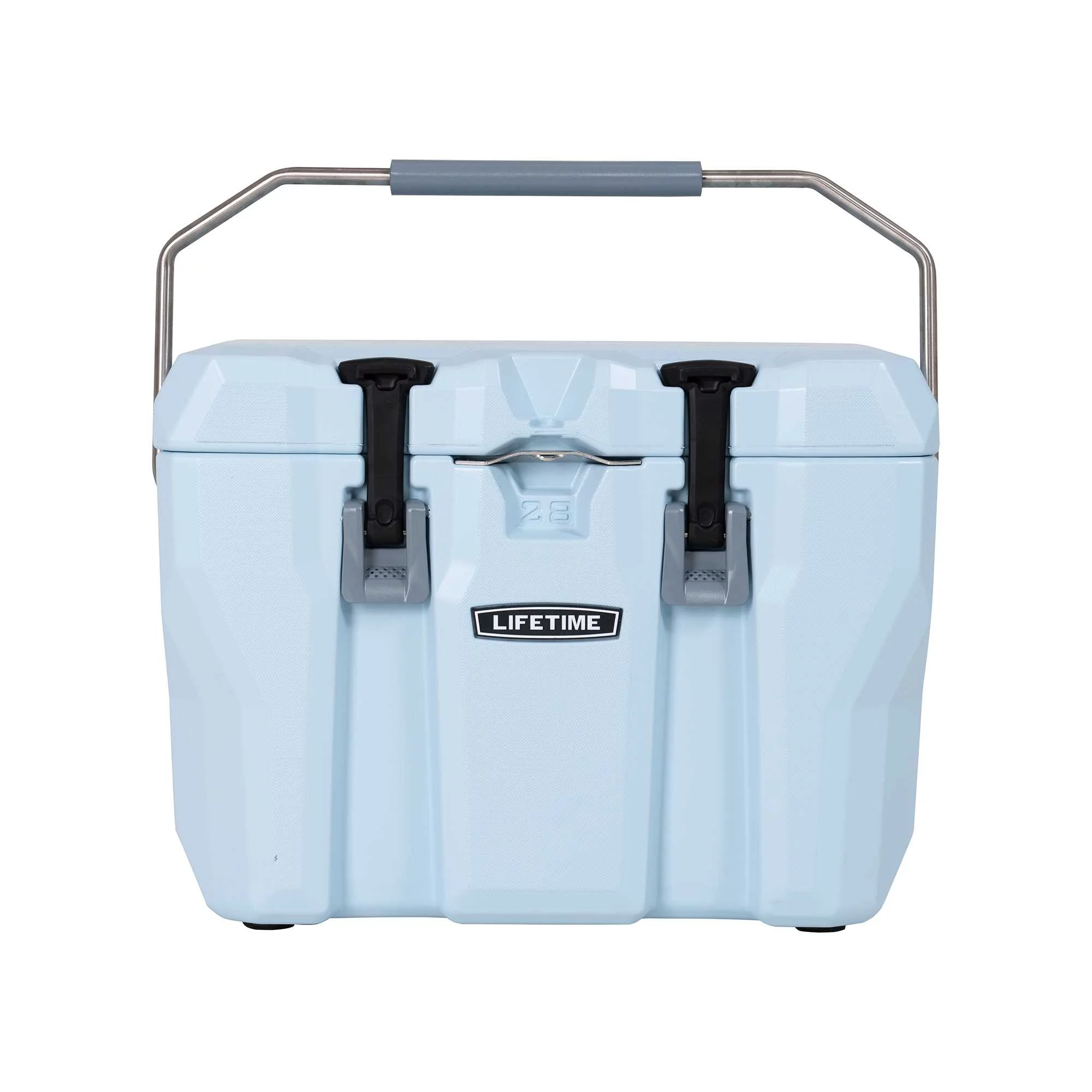 Lifetime 28 Quart High Performance Polyethylene Cooler, Sky Blue (91020)